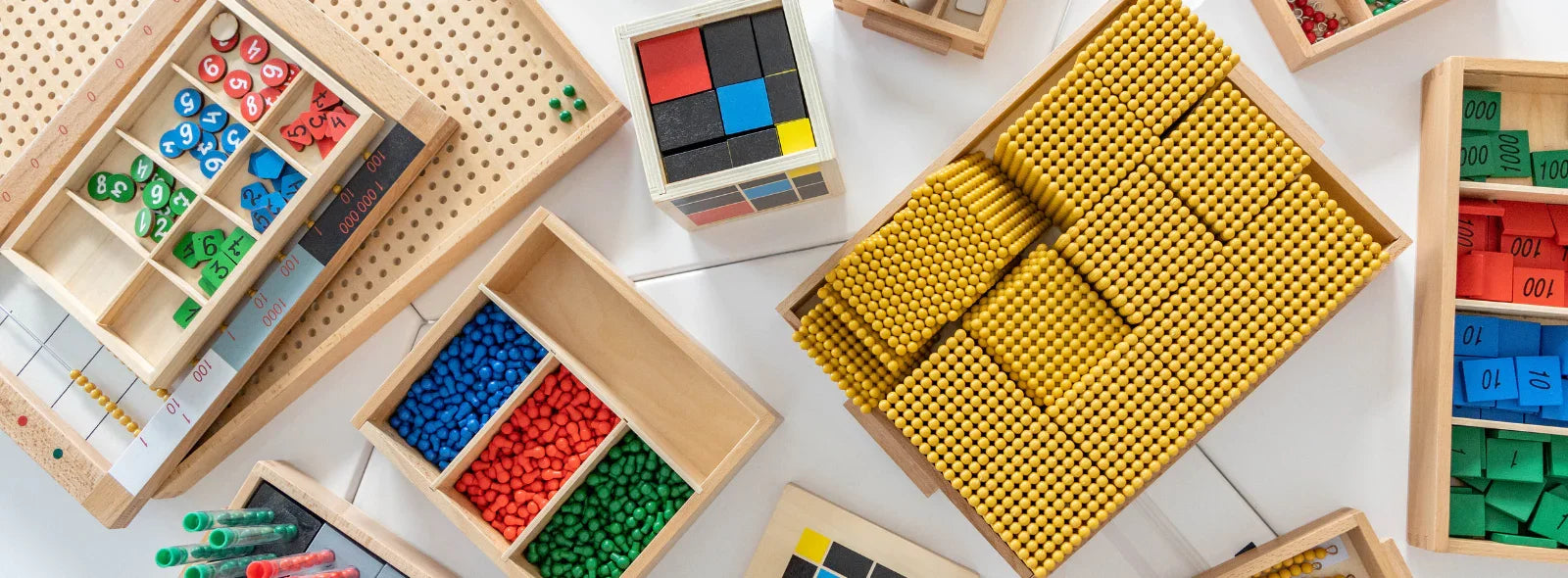 Montessori Place Value Activity: Hands-On Learning with Stamps and Beads - NESTA TOYS