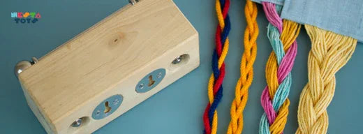 Plaiting for Kids: Montessori Activity to Develop Coordination, Concentration, and Independence - NESTA TOYS