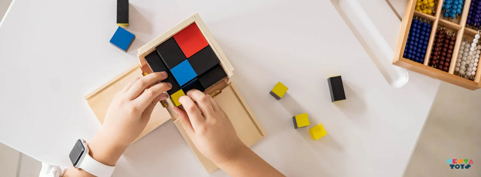 How to Teach Math Concepts Using the Montessori Trinomial Cube? - NESTA TOYS