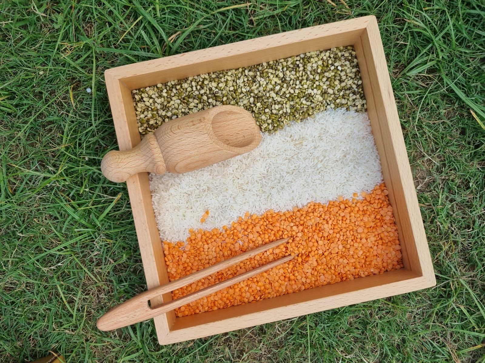 10 Ways to Play With Sensory Tool Toys in Sensory Bin - NESTA TOYS