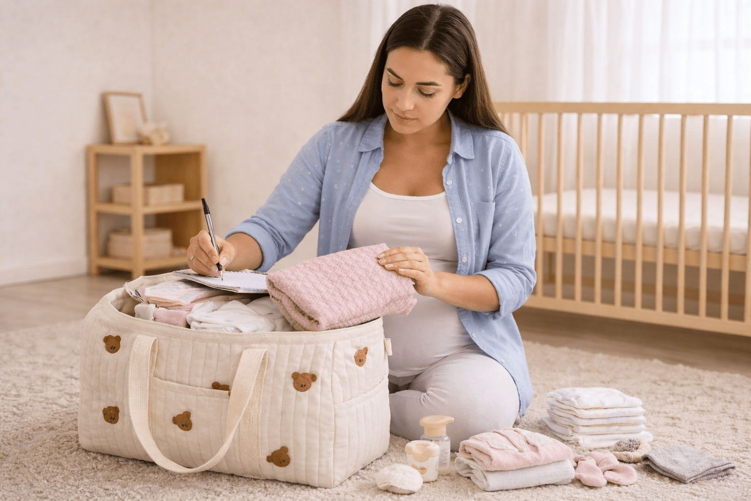 Essential Hospital Bag Checklaist for Mom and Baby: Everything You Need for Labor and Delivery - NESTA TOYS