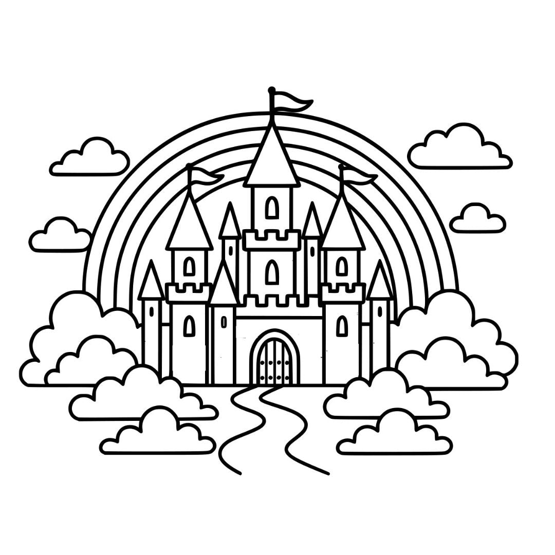 DIY Coloring Cotton Pouch for Kids– Princess Theme