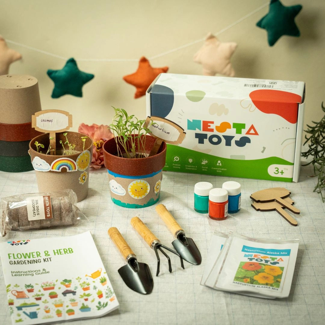 Gardening Kit - Flower & Herb Growing STEM Kit