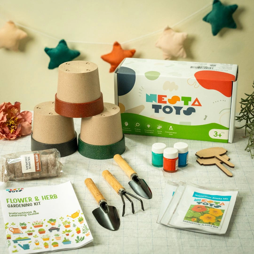 Gardening Kit - Flower & Herb Growing STEM Kit