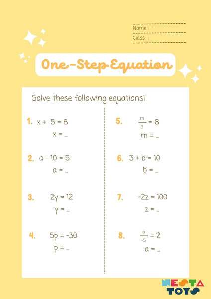 One-Step Equation