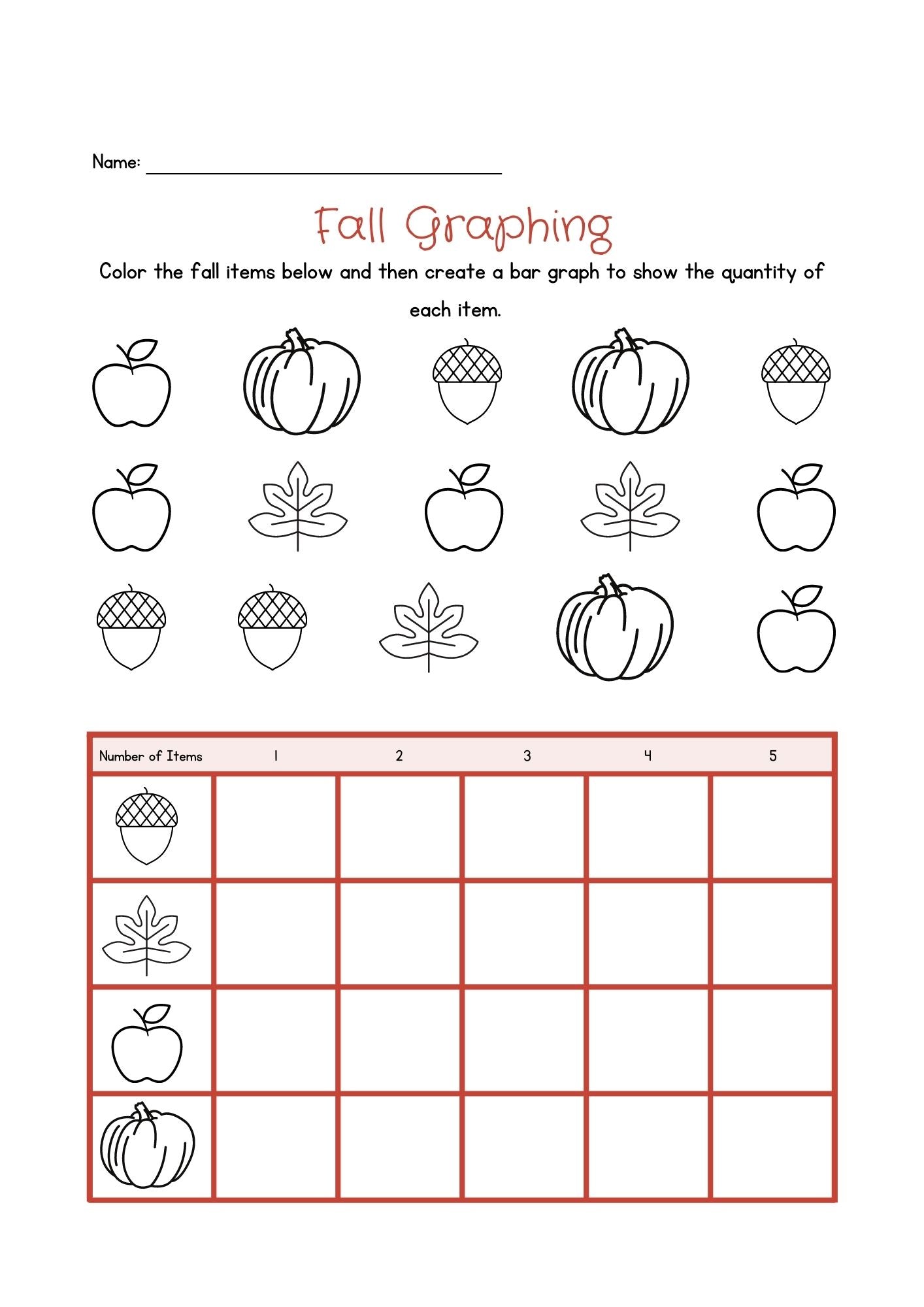 Fall Graphing