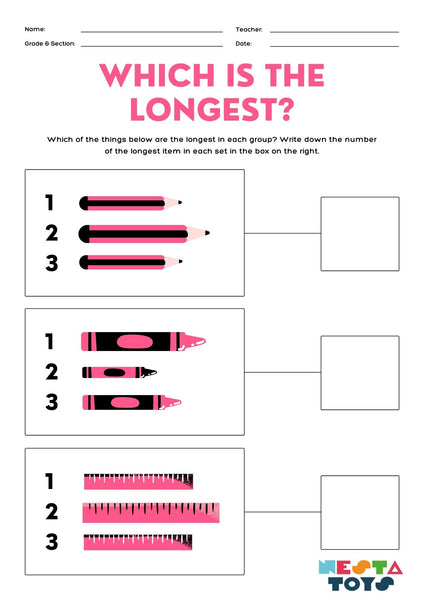 WHICH IS THE LONGEST?