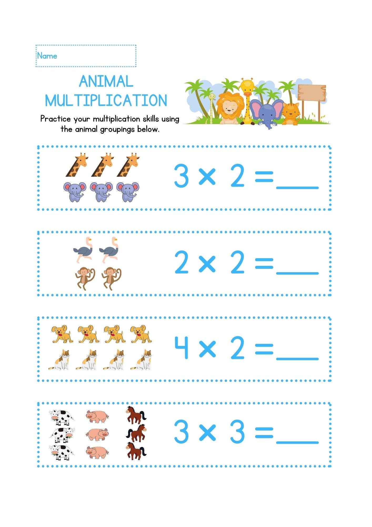 Animal Multiplication