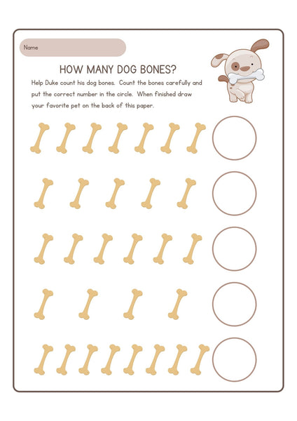How Many Dog Bones?