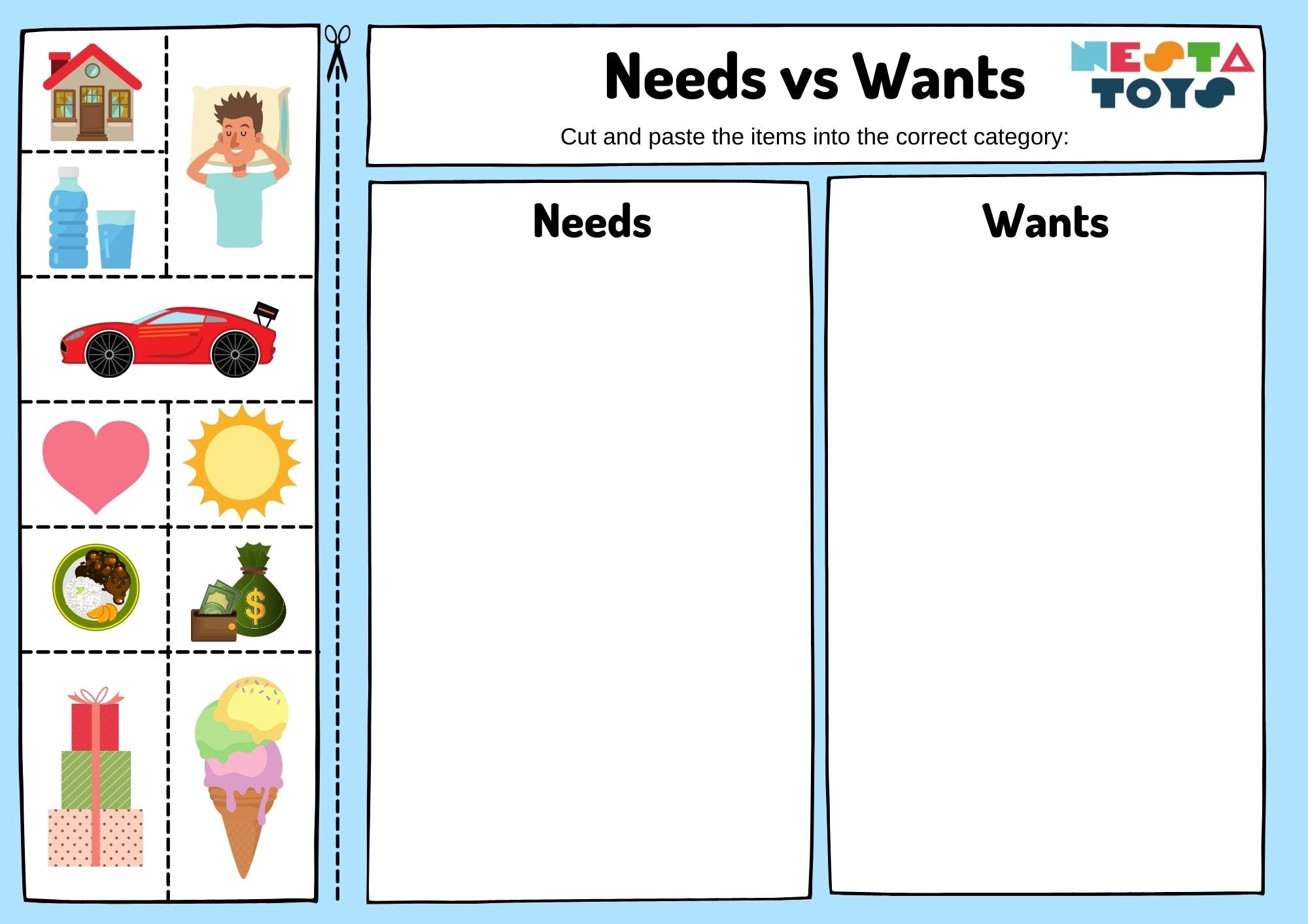 Needs vs Wants