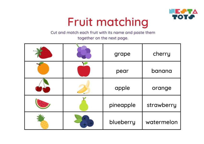 Fruit matching