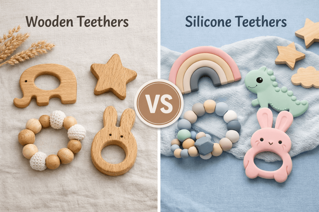 Wooden Teethers vs. Silicone Teethers - NESTA TOYS