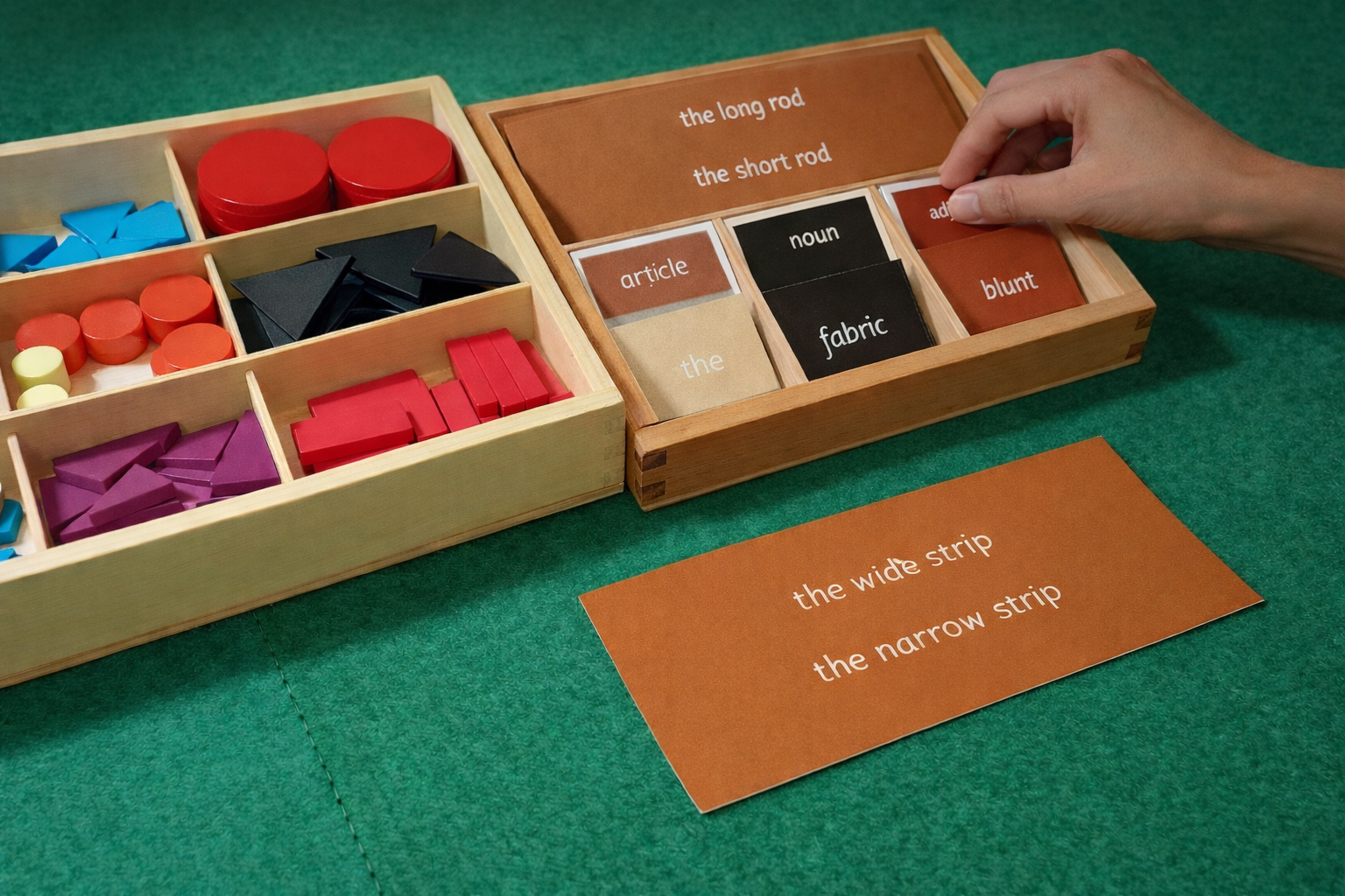 Adjective Grammar Box: Helping Children Learn Adjectives and Sentence Formation