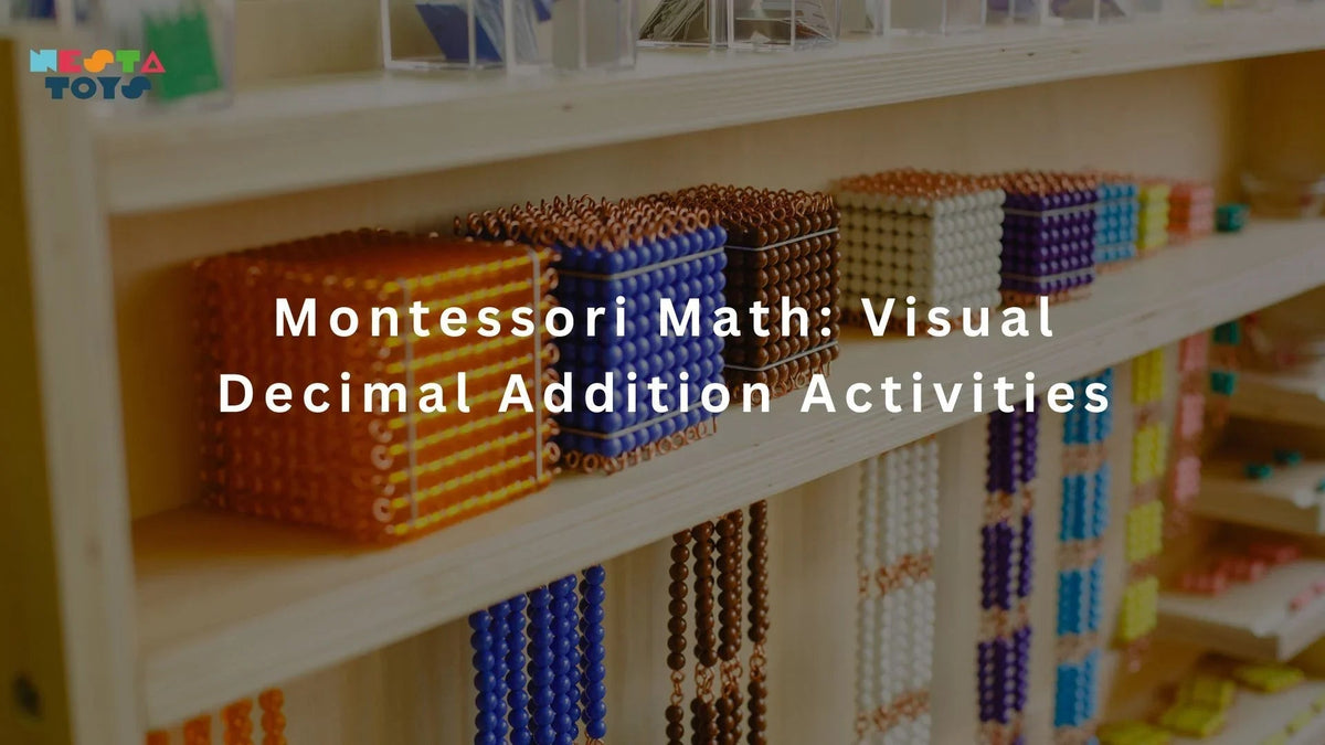 Montessori Math: Visual Decimal Addition Activities – NESTA TOYS