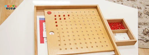 Multiplication Board Activity for Kids: Learn and Memorize Tables | Montessori Method - NESTA TOYS