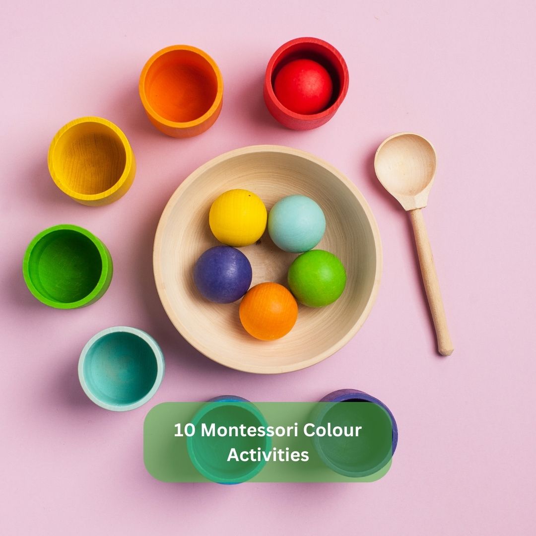 10 Montessori Colour Activities, nesta toys