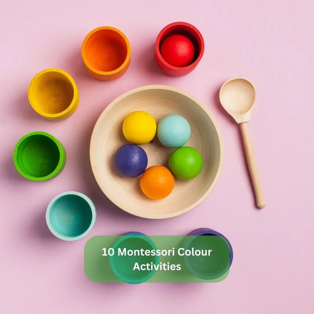 10 Montessori Colour Activities - NESTA TOYS