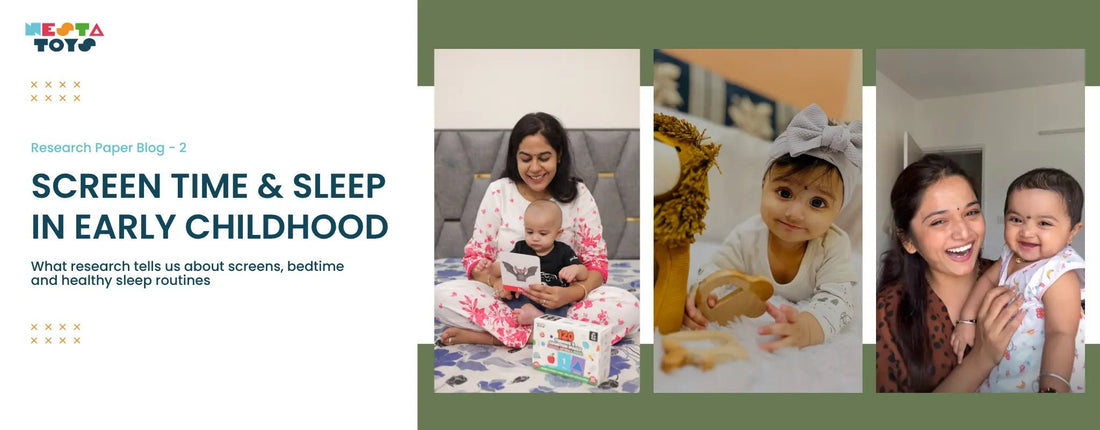 Screen Time and Sleep in Toddlers: What Parents Should Know - NESTA TOYS