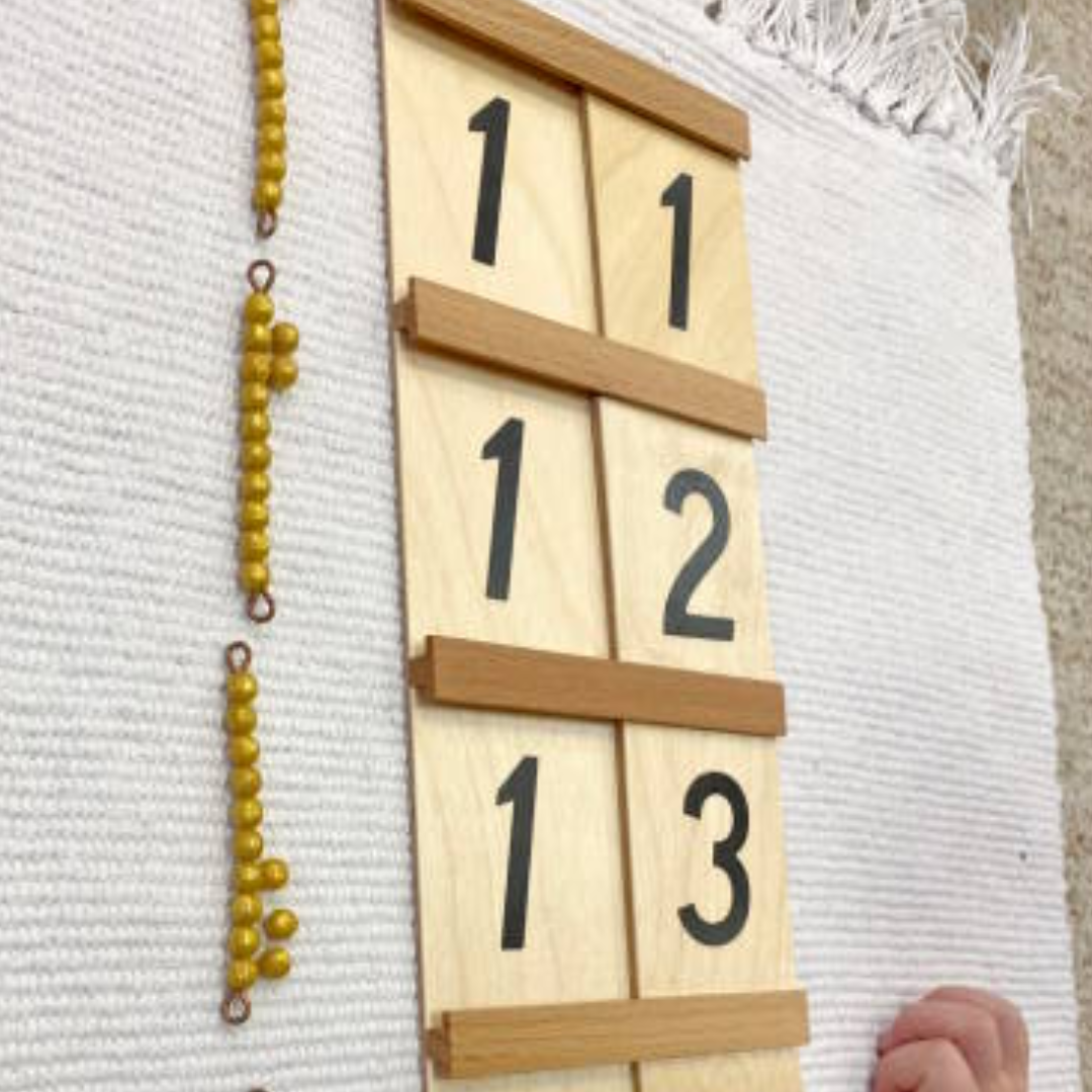 Ten Beads and Boards: Building a Strong Foundation in Number Sense, montessori math, montessori activity