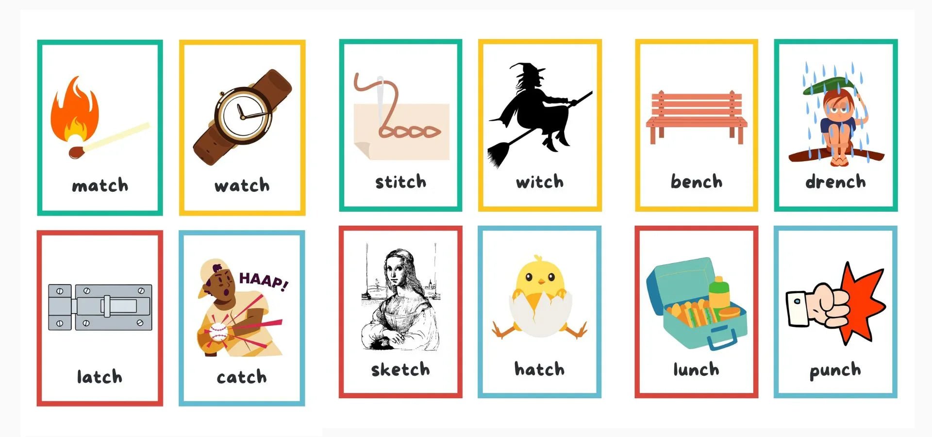 Learn to Read – Phonics: All Trigraphs (3-Letter Sounds) - NESTA TOYS
