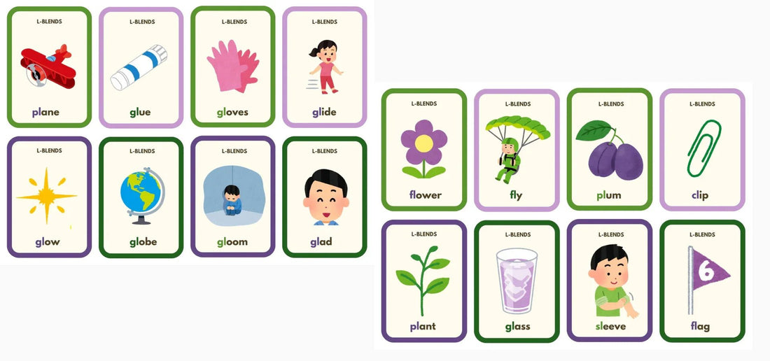 Learn to Read – Phonics: All “L-Blends” (Consonant + L) - NESTA TOYS