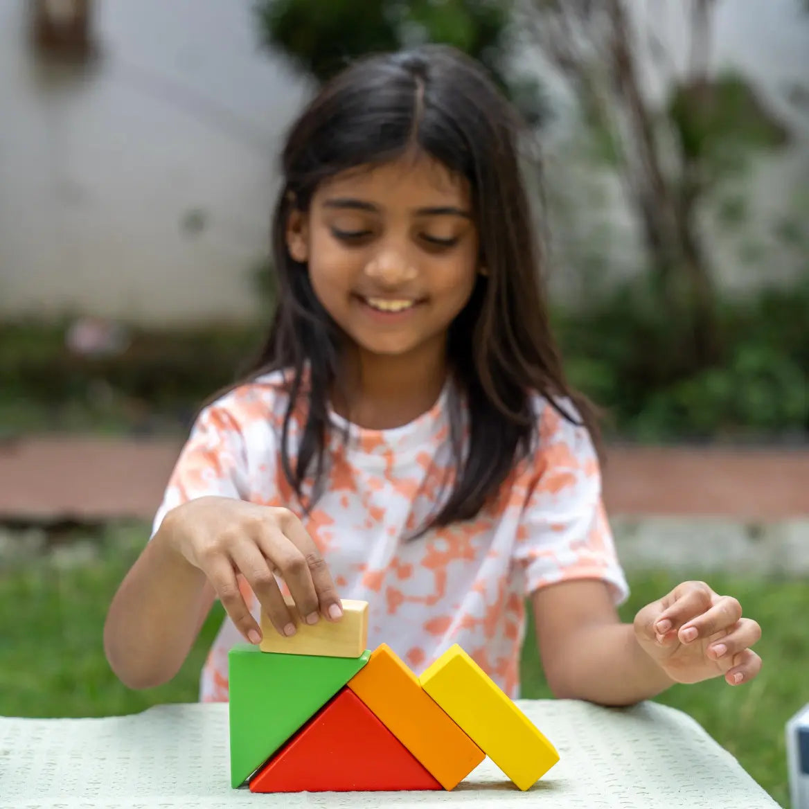 Wooden Building Blocks Toy Set for Babies