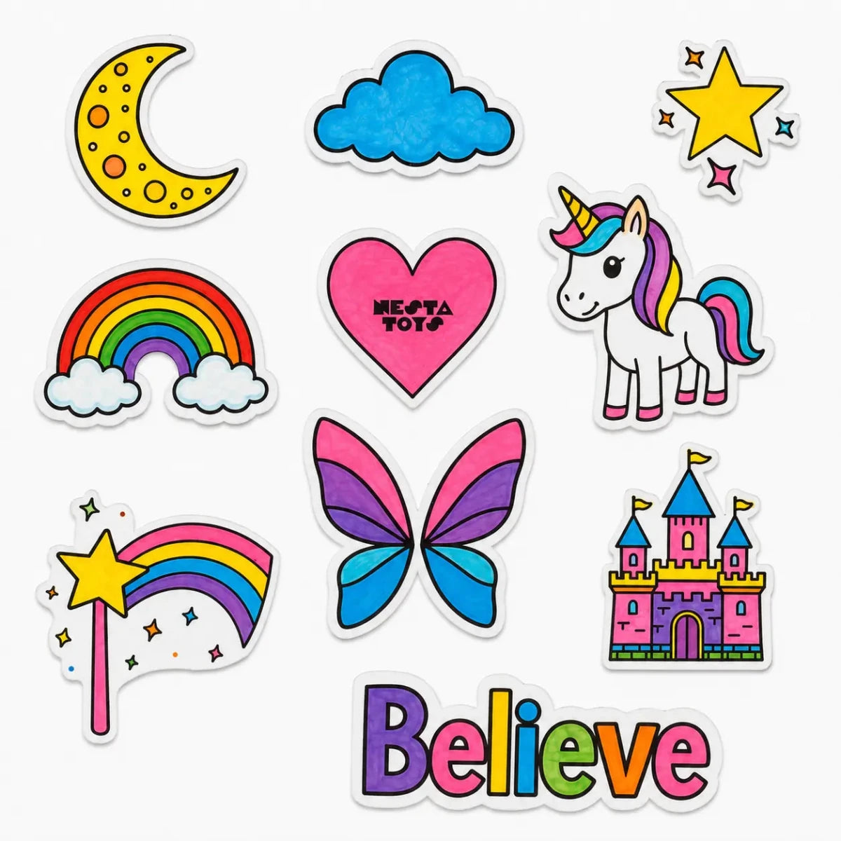 DIY Fridge Magnet - Unicorn - NESTA TOYS