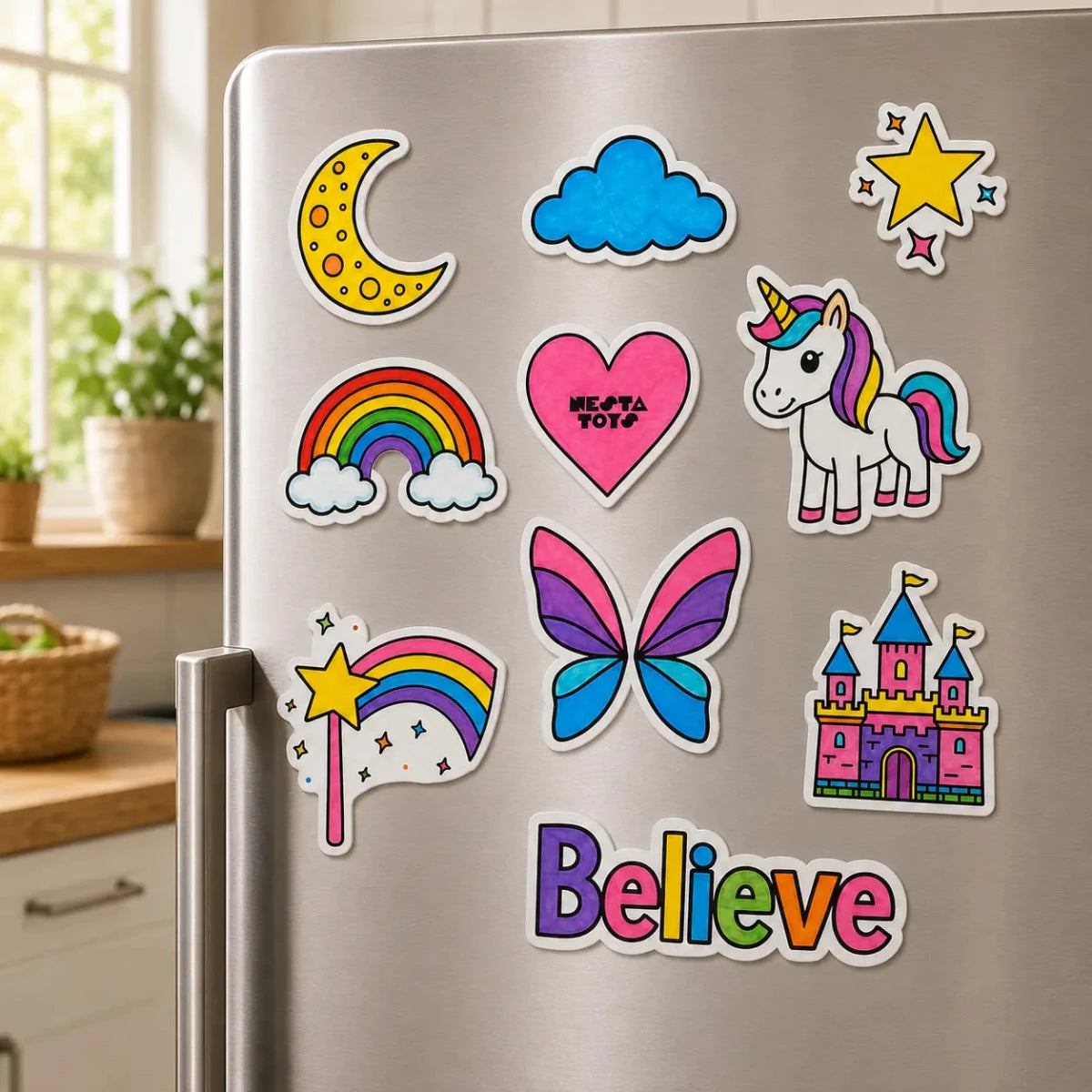 DIY Fridge Magnet - Unicorn - NESTA TOYS