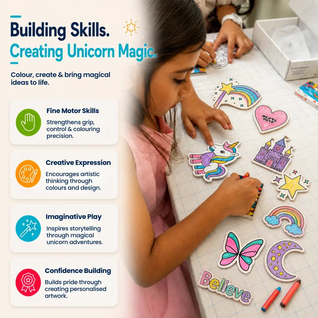 DIY Fridge Magnet - Unicorn - NESTA TOYS