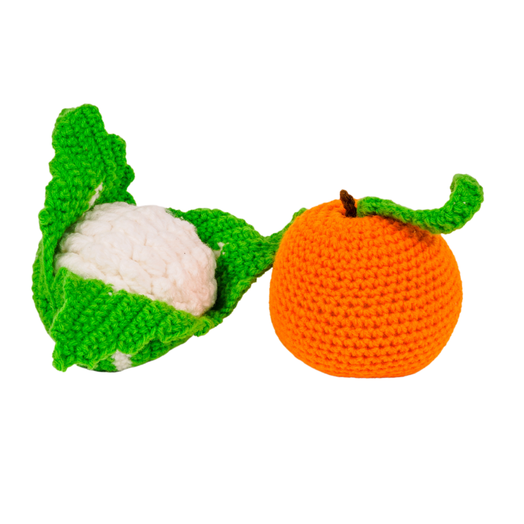 Crochet Fruits & Vegetable Toys, Play Food for Kids, baby toys, kitchen toys, crochet toys, nesta toys