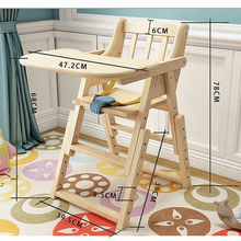 Load image into Gallery viewer, NESTA TOYS - Adjustable Wooden High Chair for Babies &amp; Toddlers (6+ Months)
