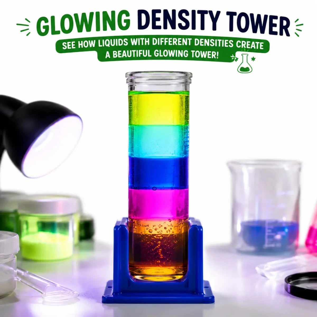 Glow in The Dark Lab Kit - NESTA TOYS
