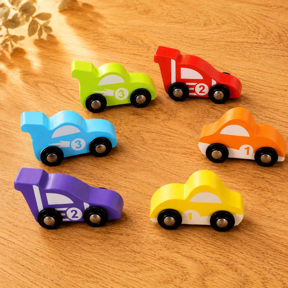 Wooden Car (6 Pcs) - NESTA TOYS