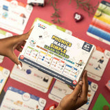 Phonics Flash Cards - Learn to Read in 20 Stages (60 cards, 490 Words)