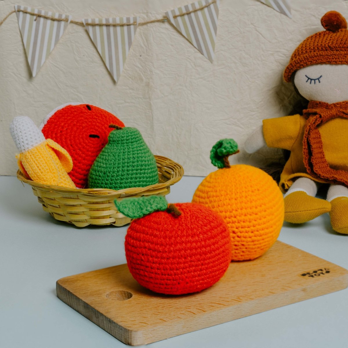 Crochet Fruit Toys | Play Food for Kids - NESTA TOYS