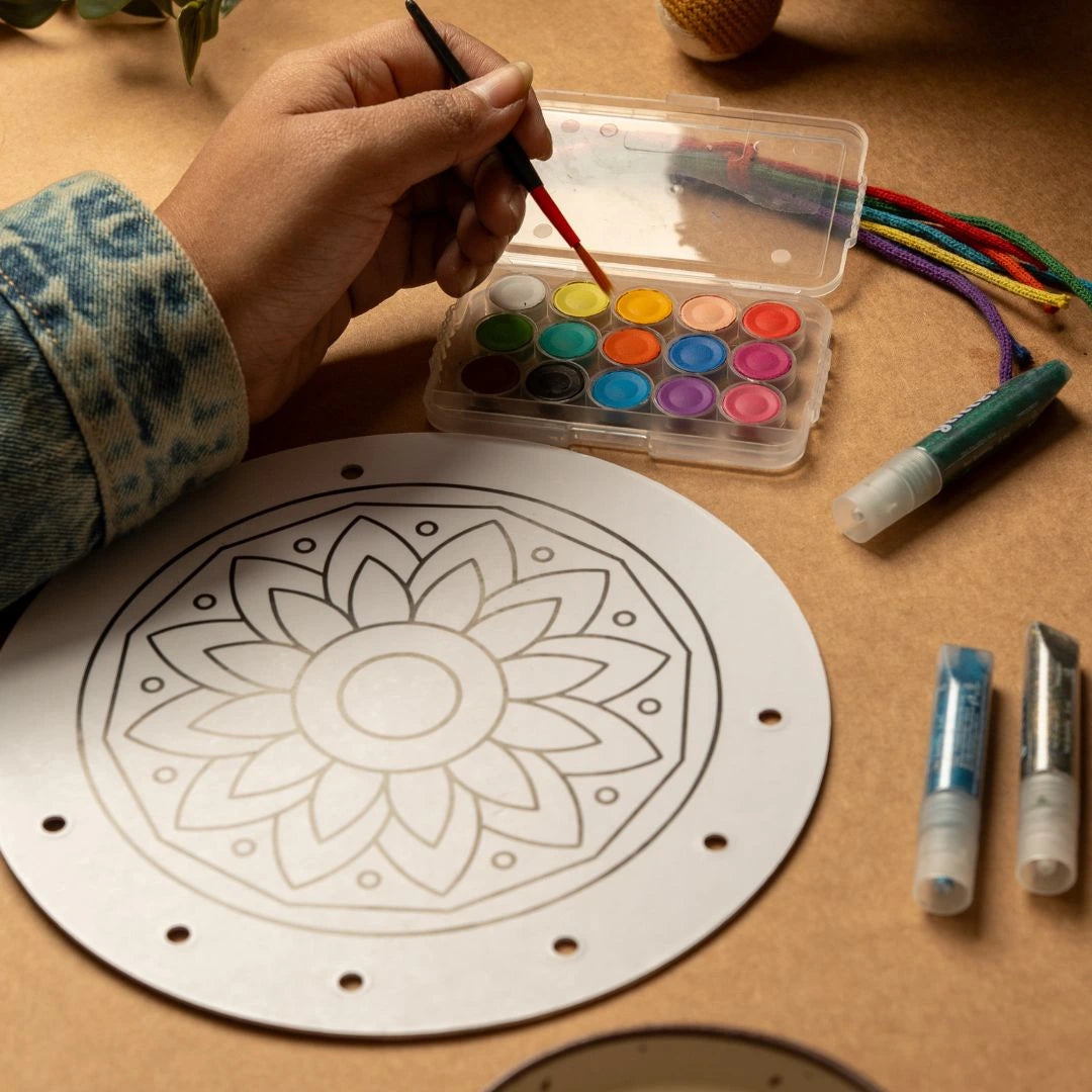 NESTA TOYS -Creative gift for kids DIY dream catcher craft kit for learning and fun