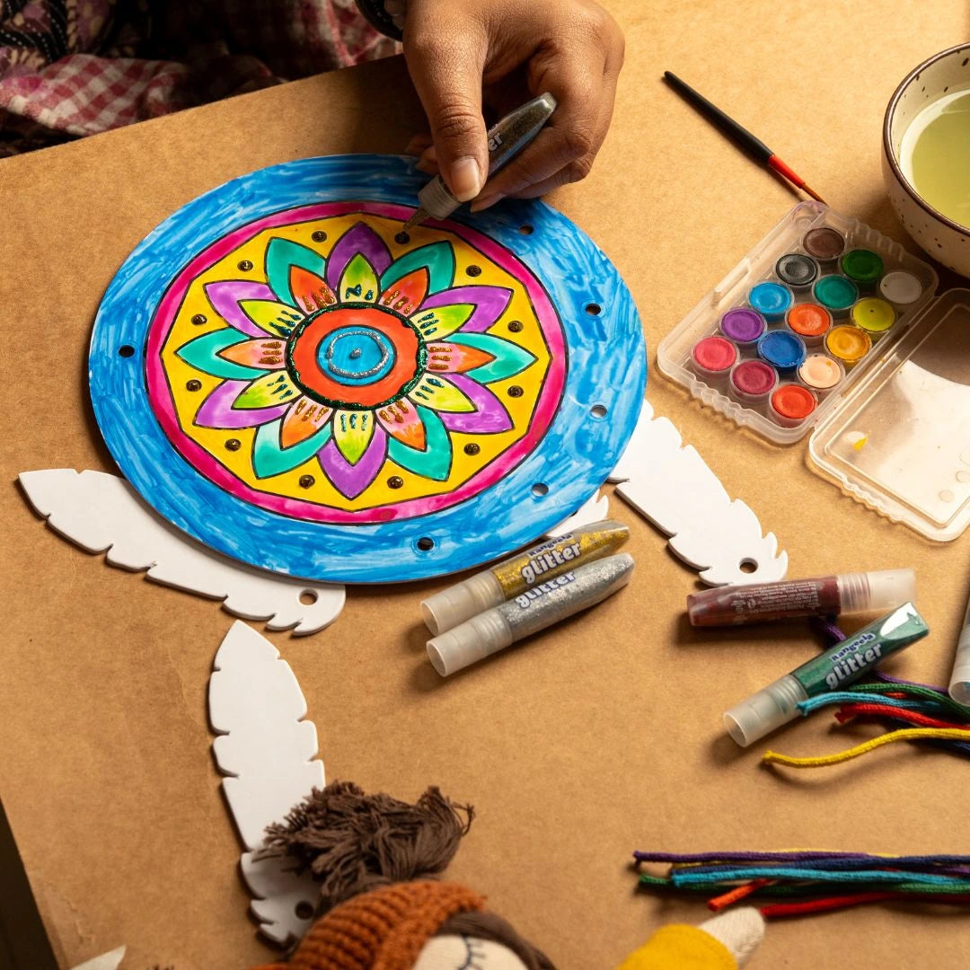 NESTA TOYS -Mandala art coloring activity for kids to boost creativity and focus