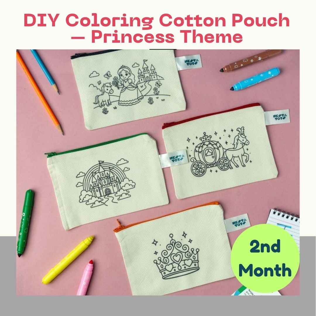 Creative Explorer Monthly DIY Art & Craft Kit for Kids (6 Kits | 6 Months) - NESTA TOYS