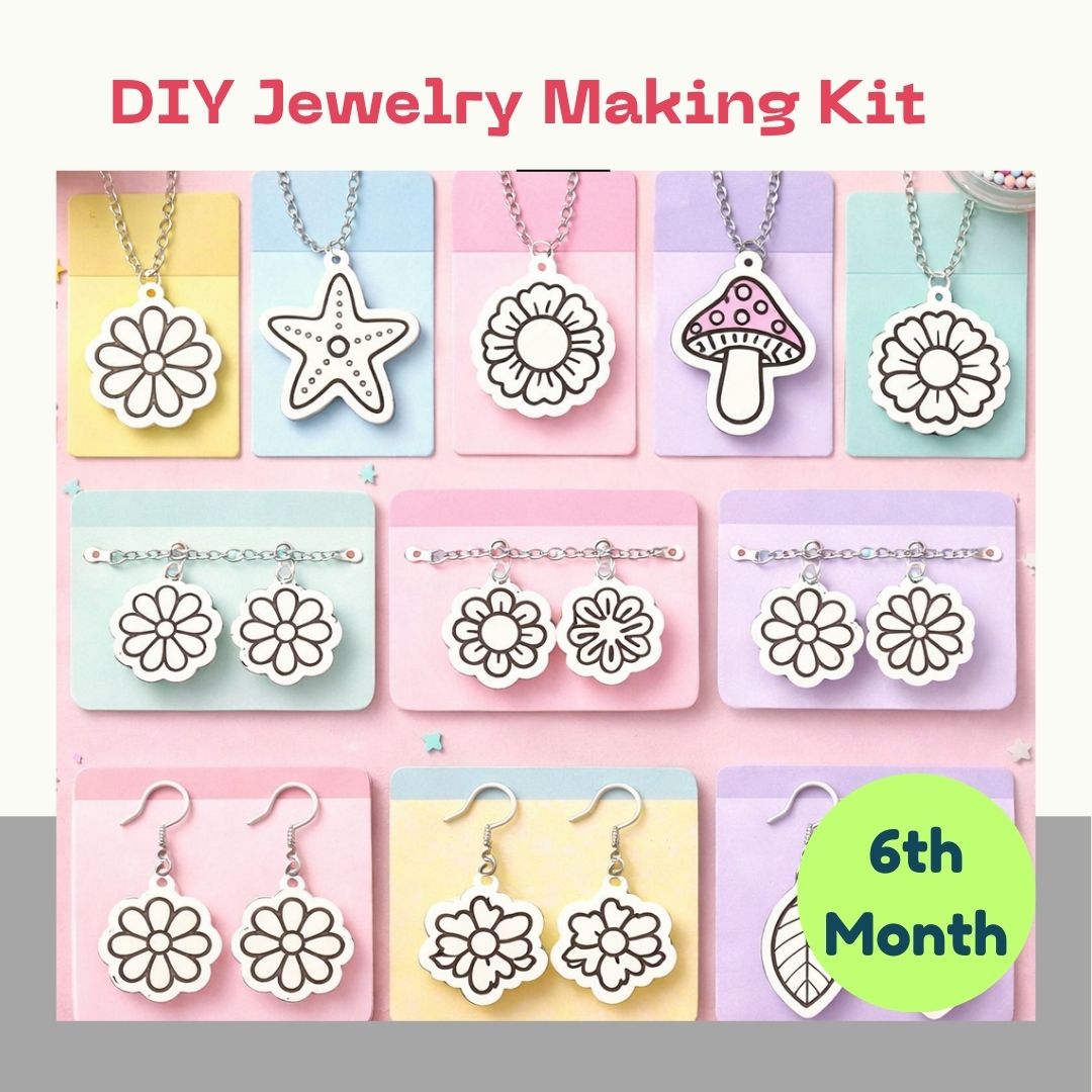 Creative Explorer Monthly DIY Art & Craft Kit for Kids (6 Kits | 6 Months) - NESTA TOYS