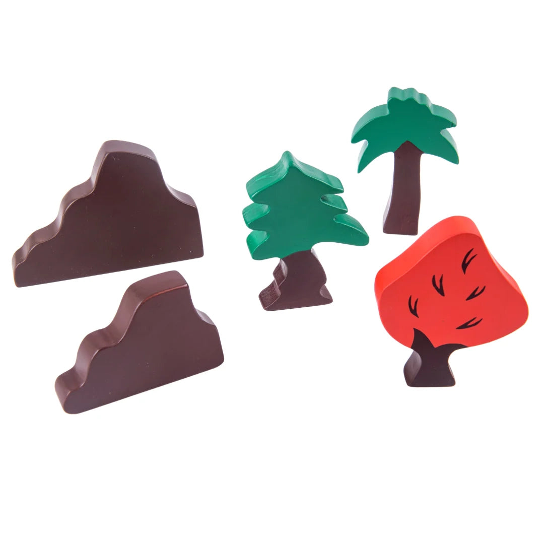 NESTA TOYS – Dinosaur Toy Set for Kids (9 Pieces) Learning & Play Toy