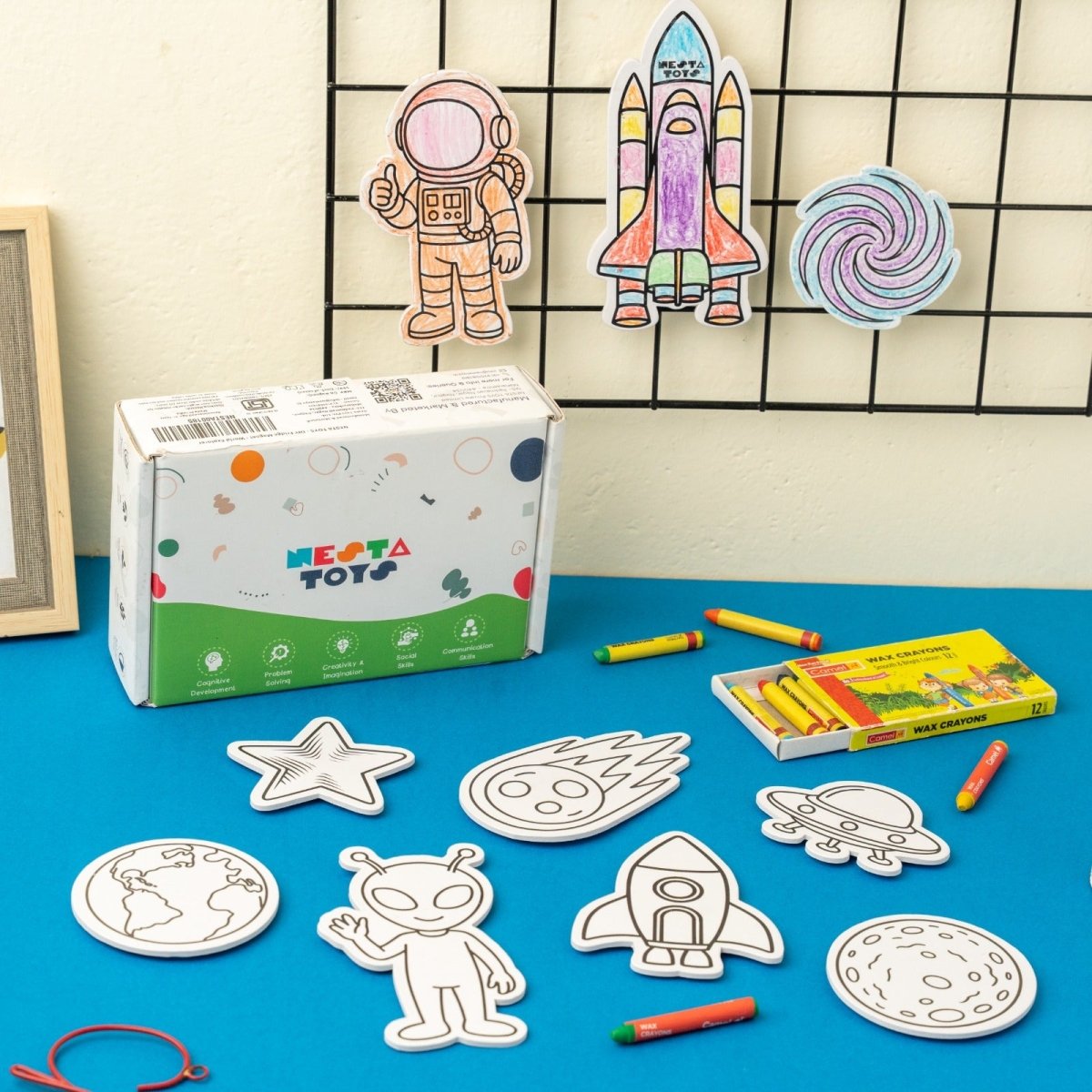 DIY Fridge Magnet - Space - NESTA TOYS