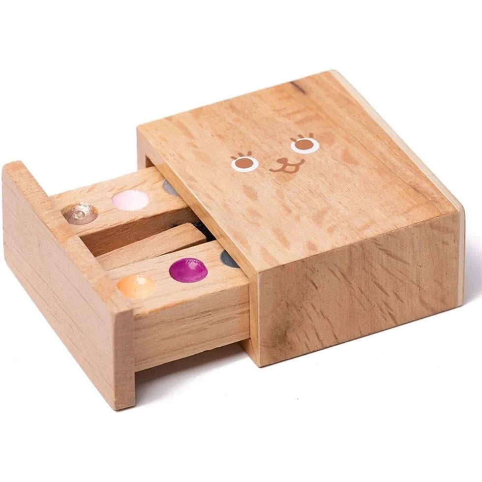 Wooden Makeup Set Toy (12 Pcs) - NESTA TOYS