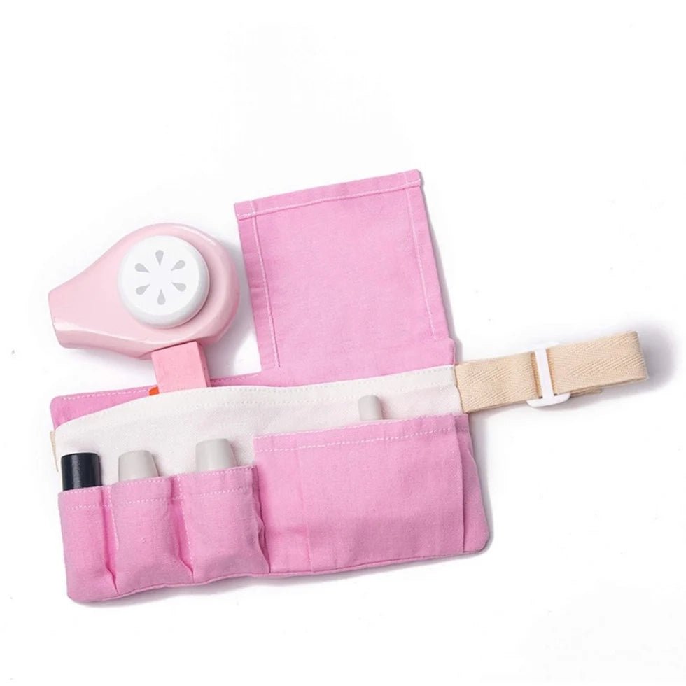 Wooden Makeup Set Toy (12 Pcs) - NESTA TOYS