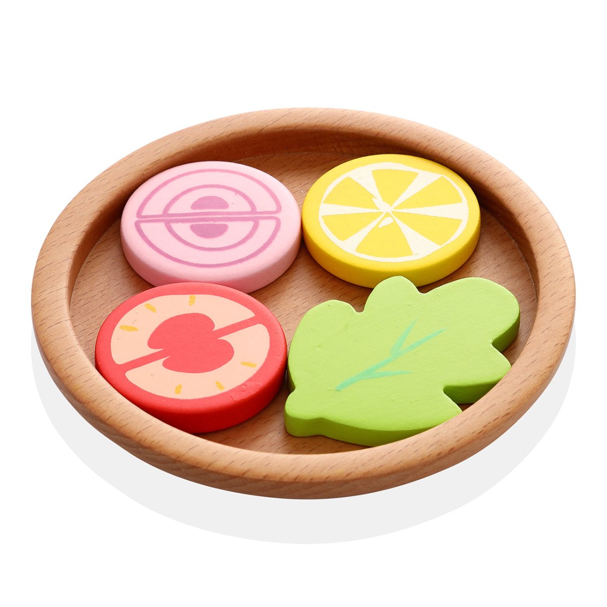 Wooden Gas Stove and Cooking Set Toy (10 Pcs) - NESTA TOYS