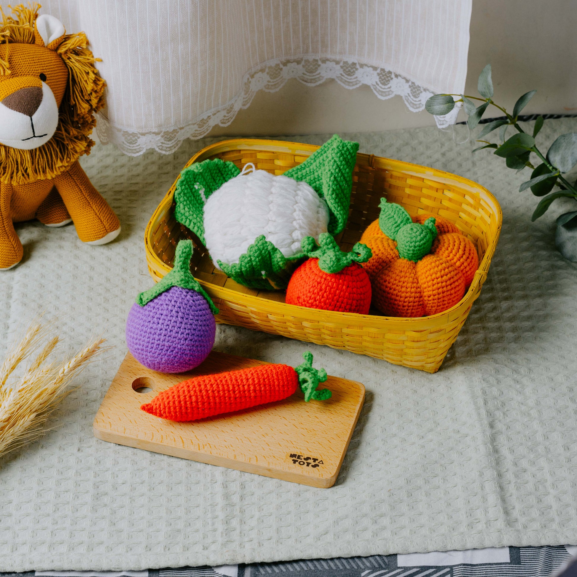 NESTA TOYS – Crochet Vegetable Toys | Play Food for Kids - nestatoys