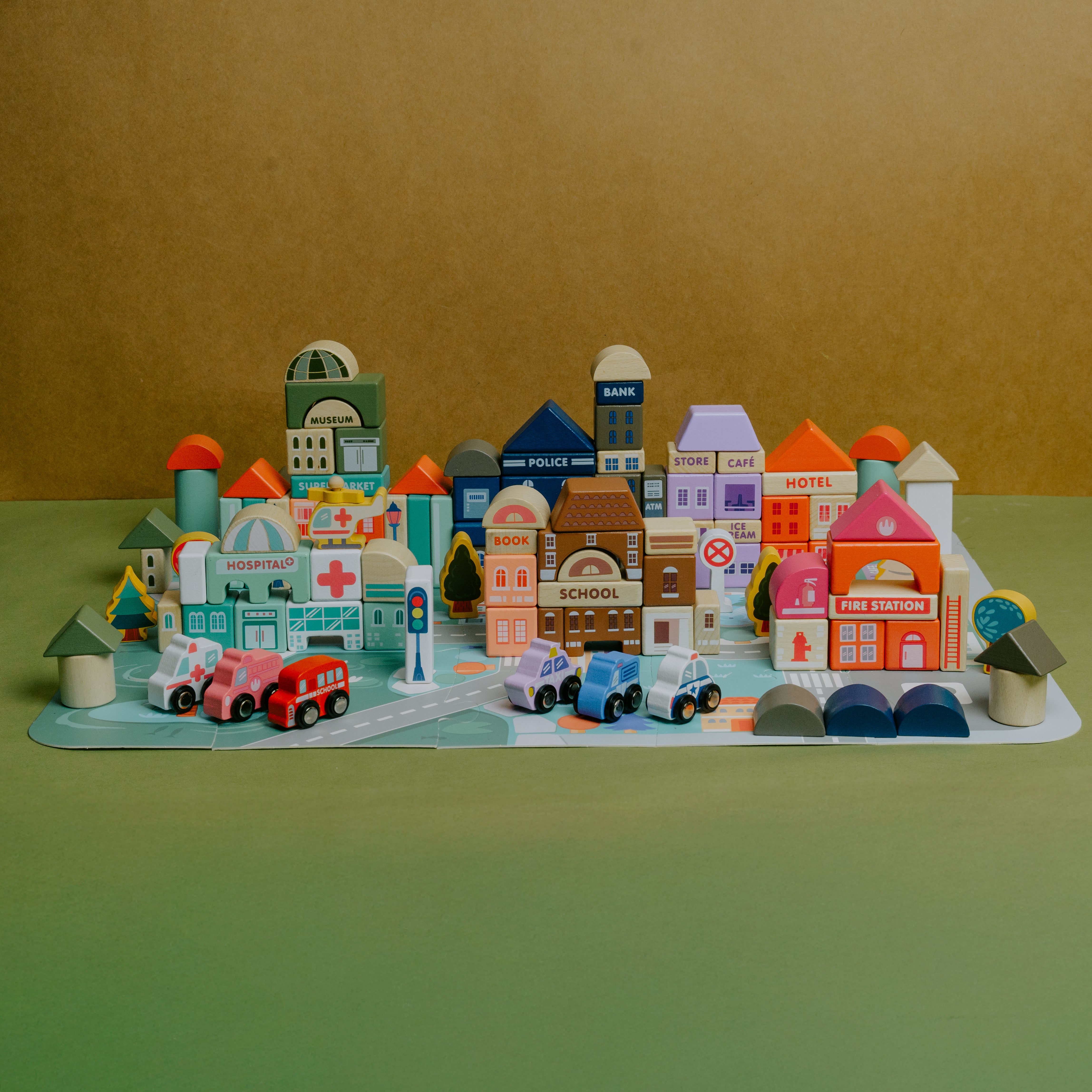 NESTA_TOYS_Wooden_City_Building_Blocks_Set_115_for_kids_5