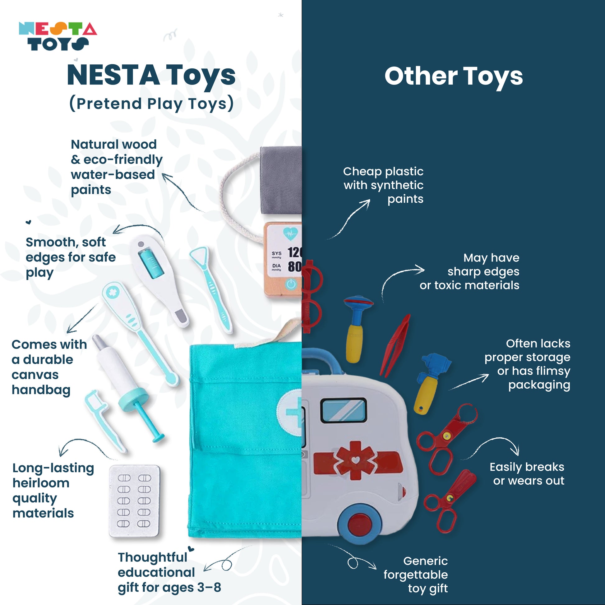 Nesta Toys - Pretend Play Toys