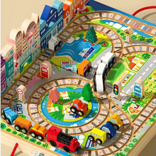 Load image into Gallery viewer, wooden building blocks, wooden train set, wooden toys, channapatna toys
