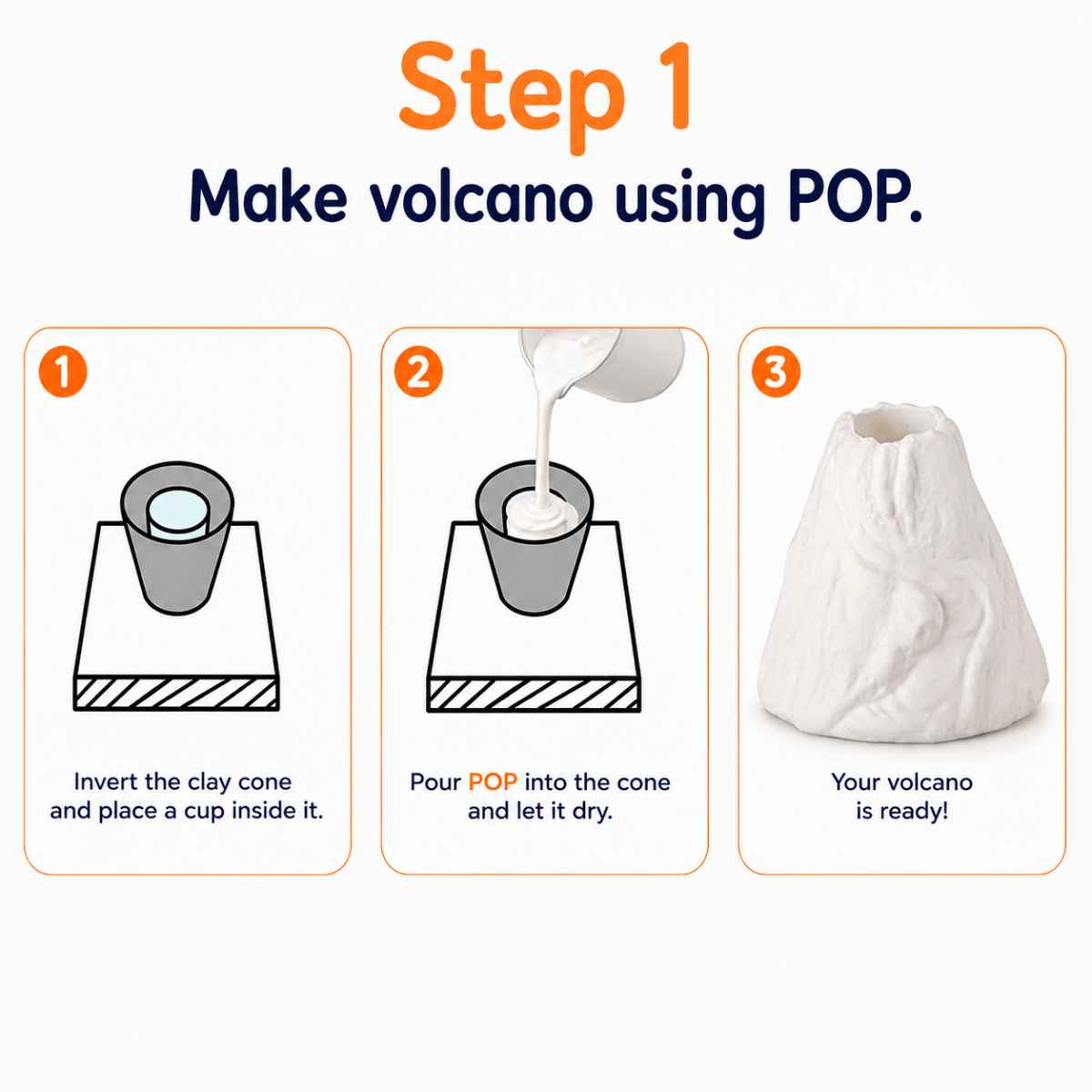 Volcano Kit – Hands-On Earth Science STEM Kit - NESTA TOYS