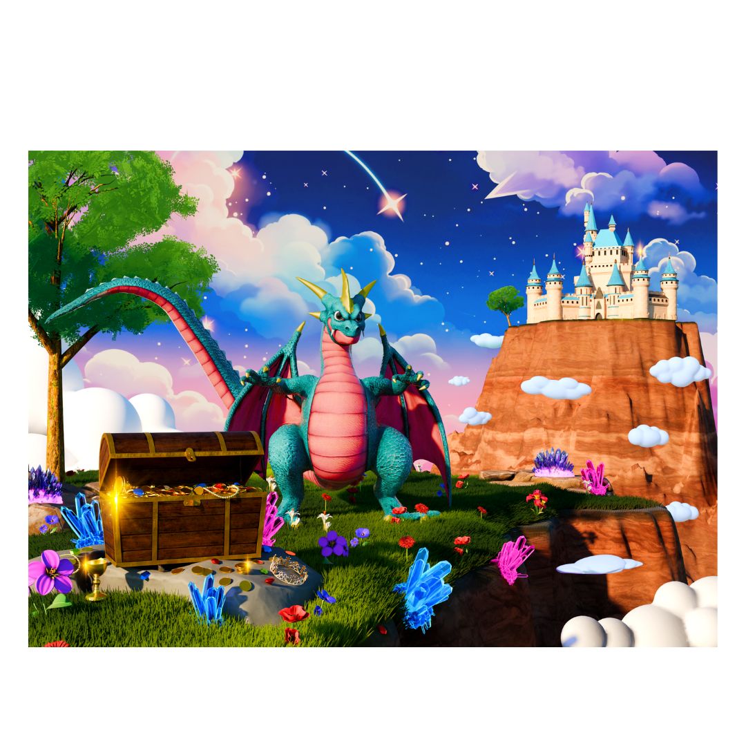 Enchantia - 4 in 1 Level Up & Learn Jigsaw Puzzle (9 Pcs - 20 Pcs) - nestatoys